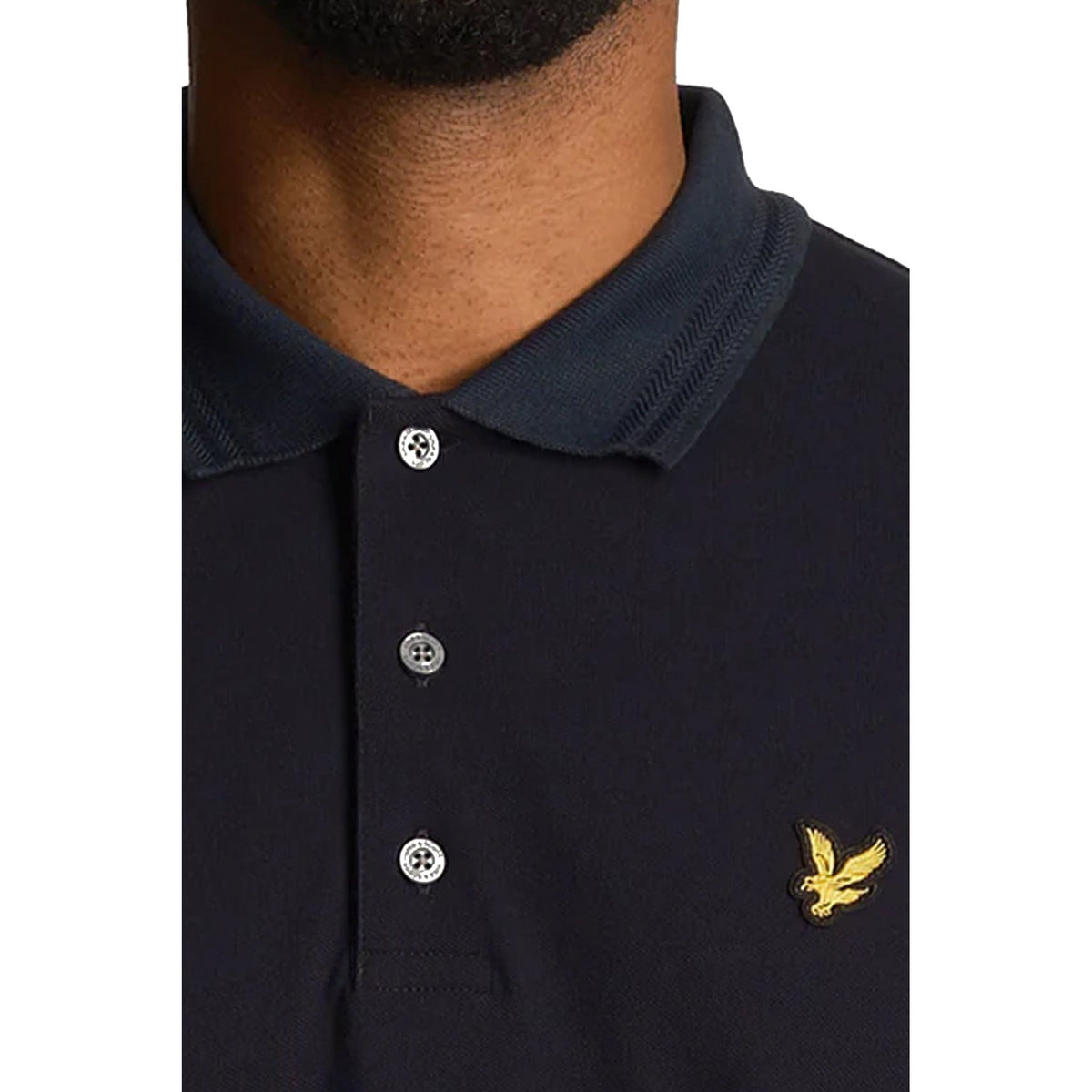 Lyle & Scott SP2002V Rally Tipped Pique Polo T-Shirt