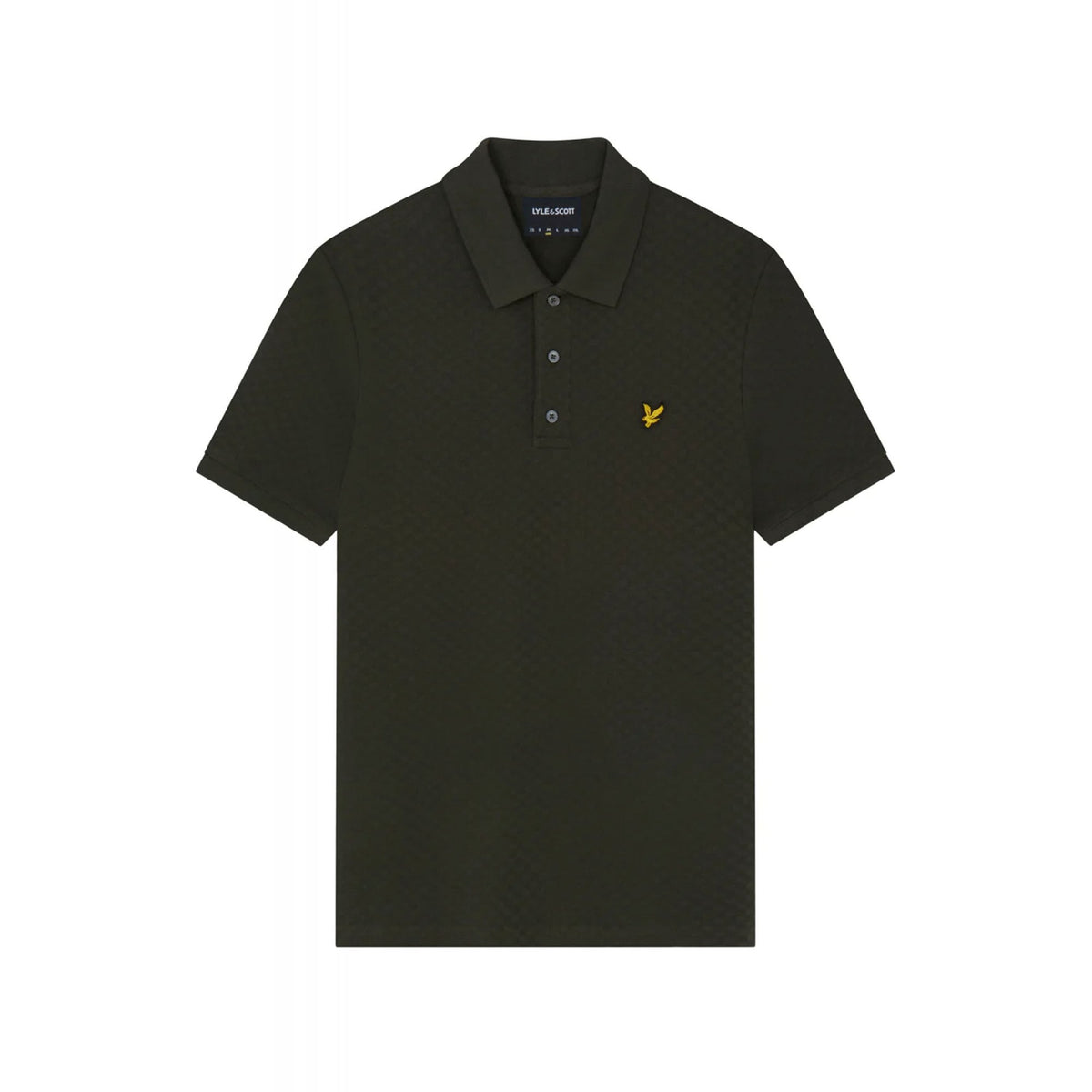 Lyle & Scott SP1901V Grid Texture Polo T-Shirt