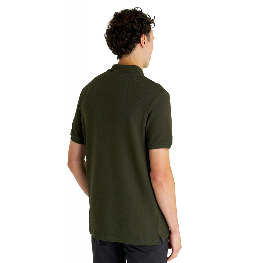Lyle & Scott SP1901V Grid Texture Polo T-Shirt