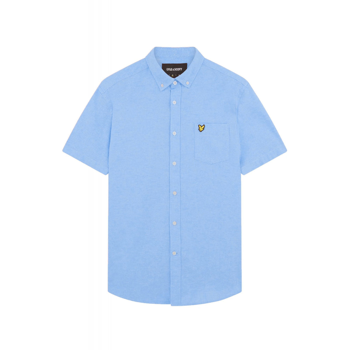 Lyle & Scott | SW1304VOG Light Weight Slub Oxford Cotton Short Sleeve Shirt