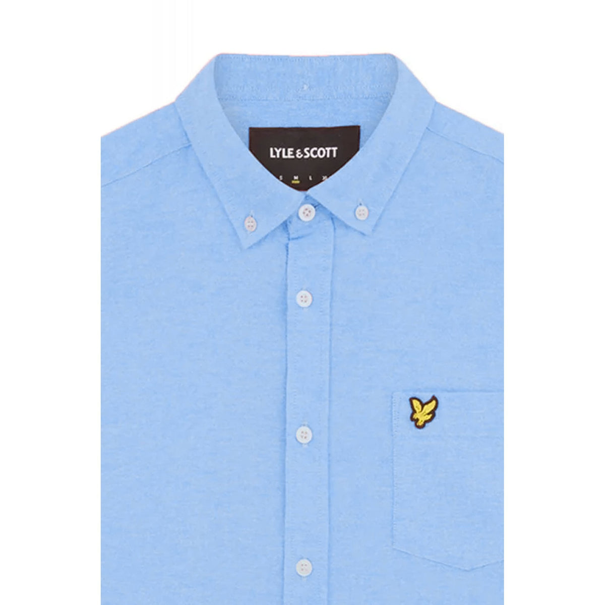 Lyle & Scott | SW1304VOG Light Weight Slub Oxford Cotton Short Sleeve Shirt
