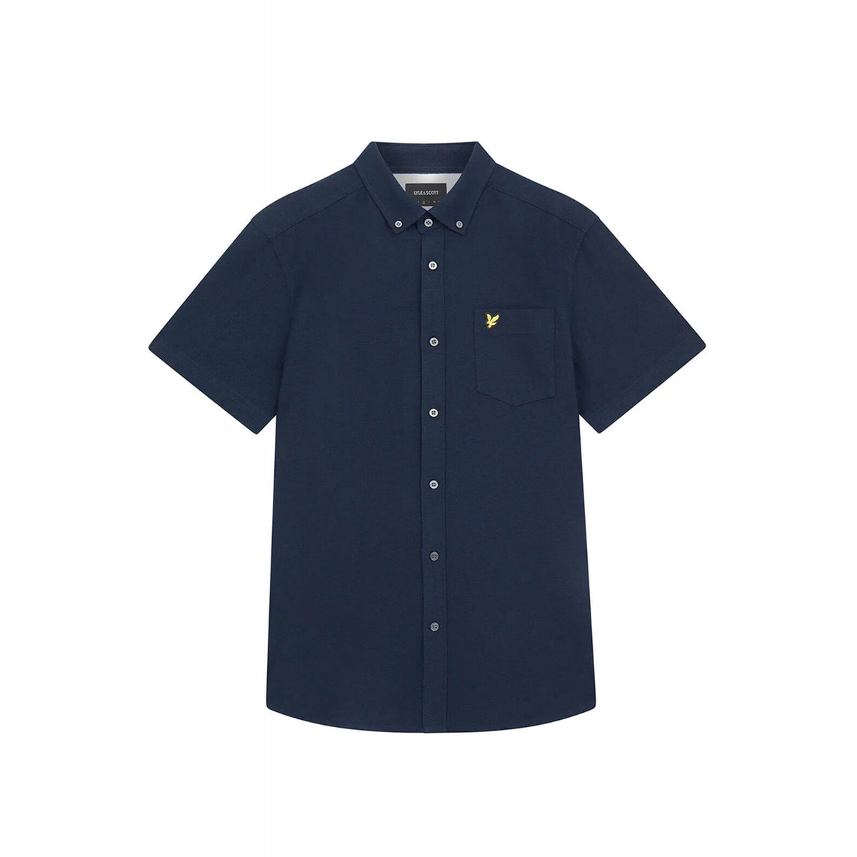 Lyle & Scott | SW1800V Cotton Slub Texture Short Sleeve Shirt