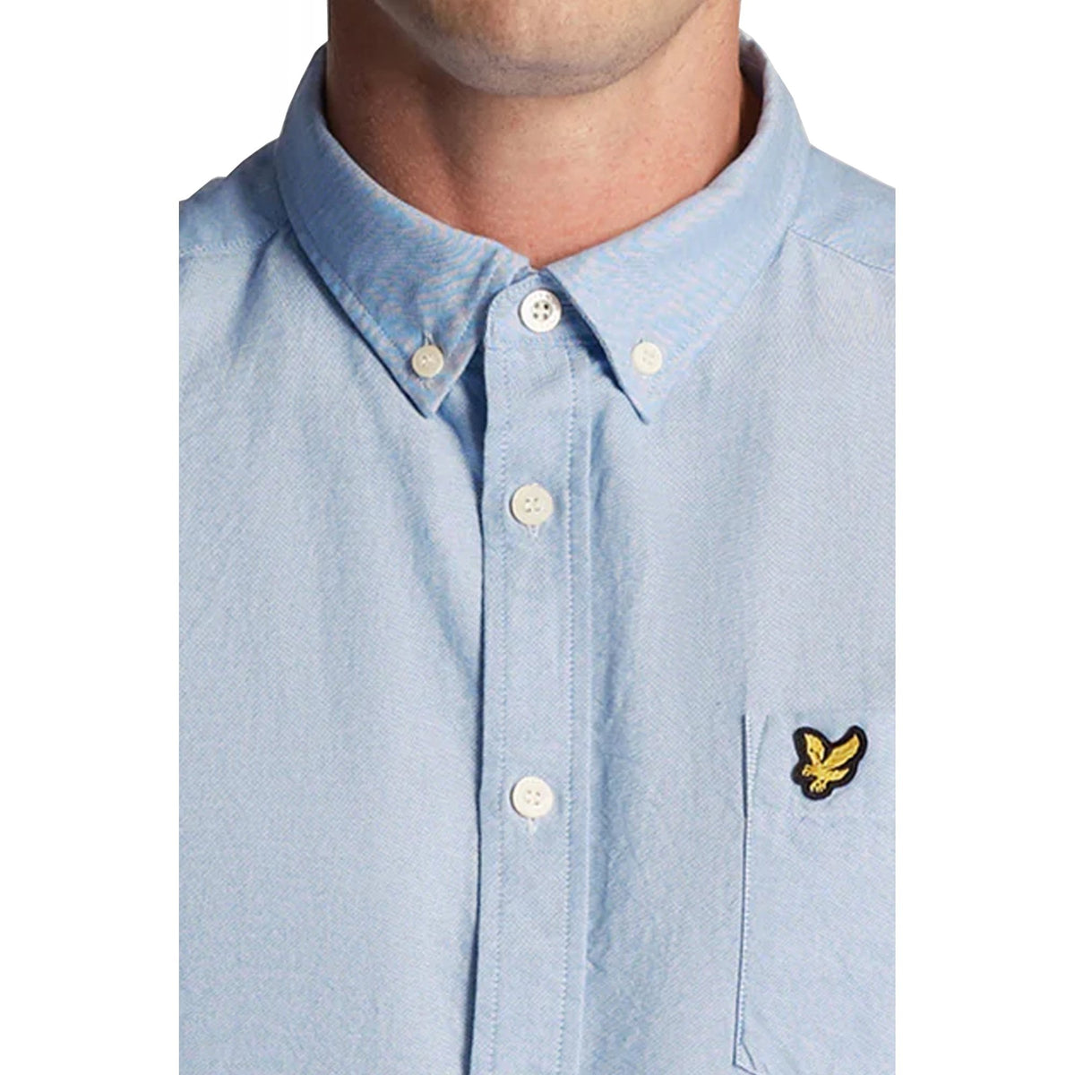 Lyle & Scott | SW2004V Lightweight Oxford Cotton Short Sleeve Shirt