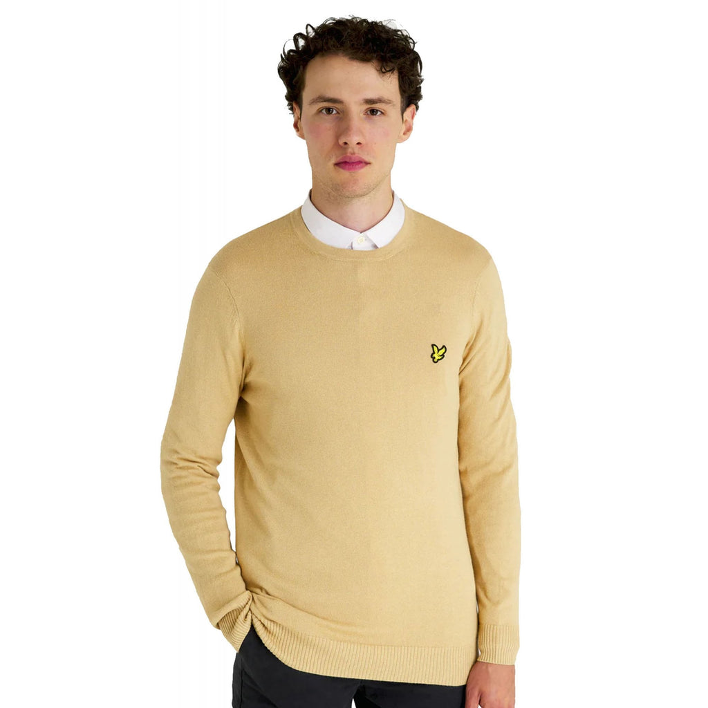 Lyle & Scott | KN400VC Crew Neck Merino Knitted Cotton Jumper