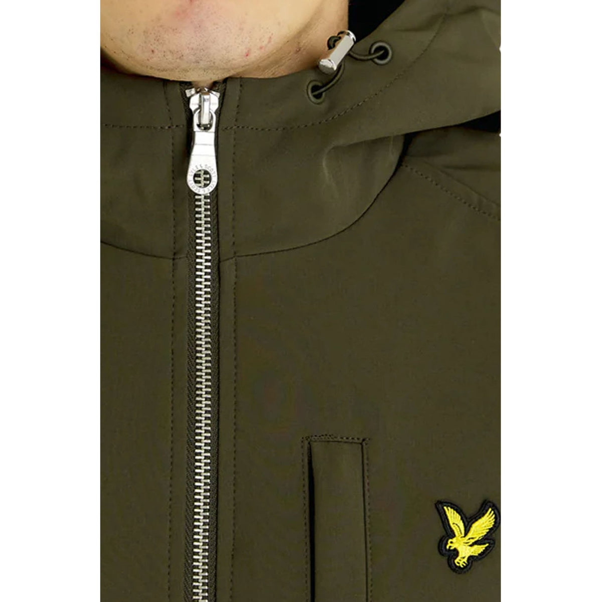 Lyle & Scott | JK1424V Softshell Zip Through Hooded Lightweight Jacket