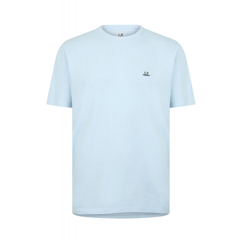 C.P. Company 16CMTS044A Small Logo Jersey Goggle Print T-Shirt - Sky