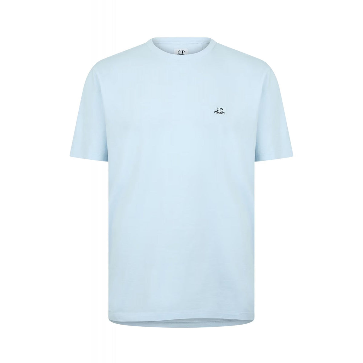 C.P. Company 16CMTS044A Small Logo Jersey Goggle Print T-Shirt - Sky