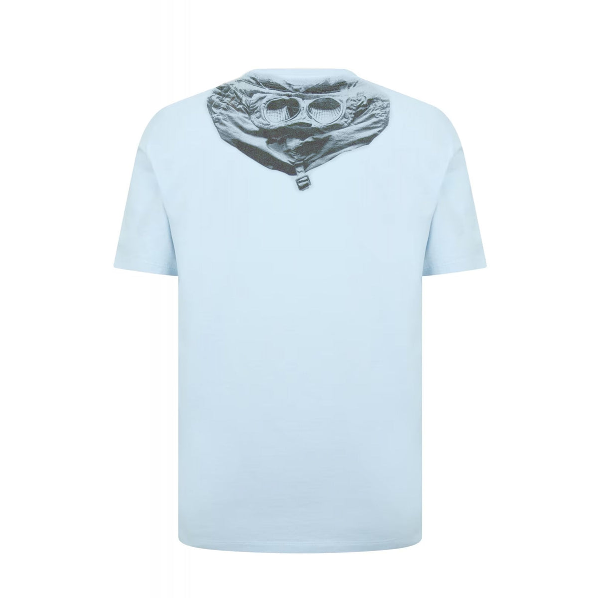 C.P. Company 16CMTS044A Small Logo Jersey Goggle Print T-Shirt - Sky