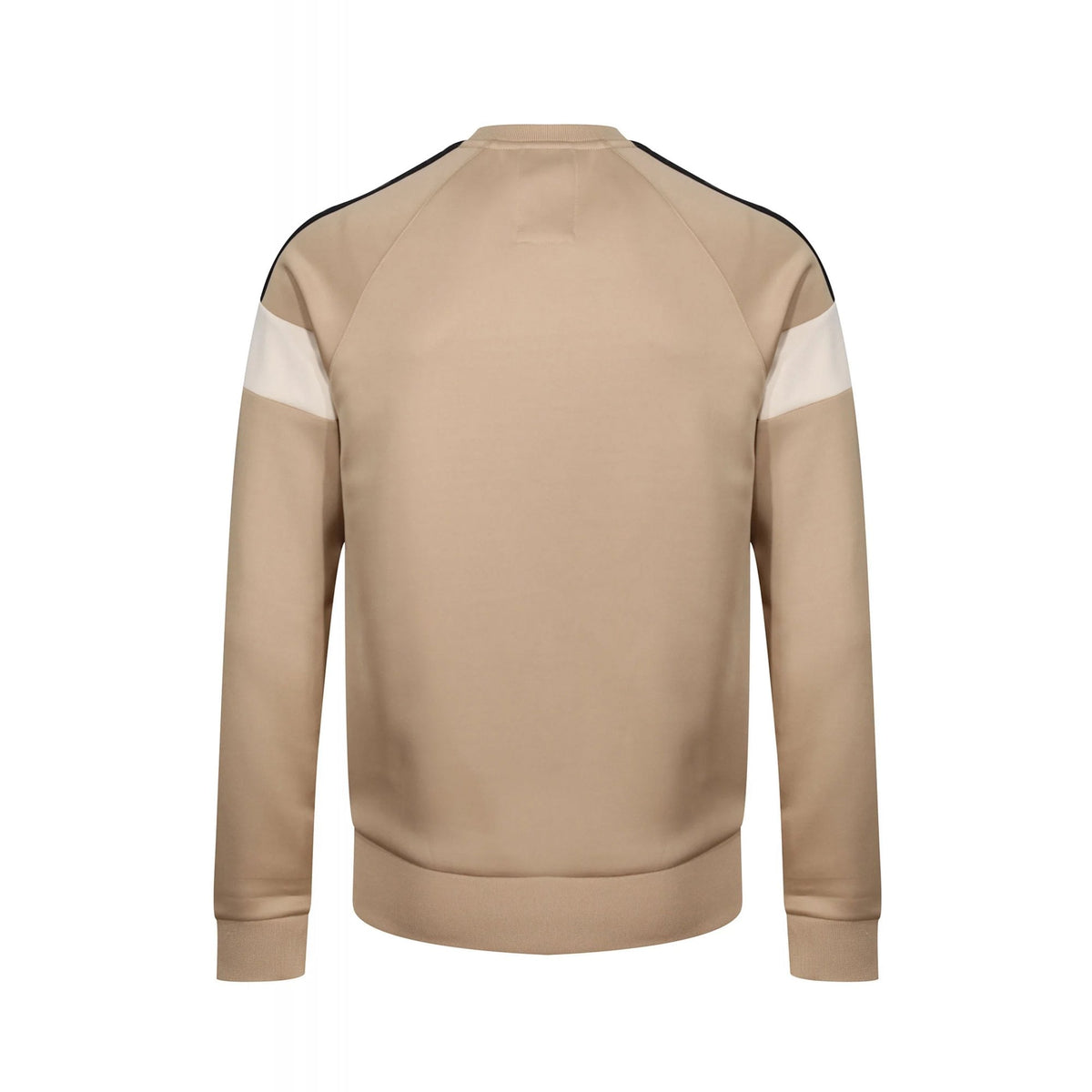 Luke | Adam 4 M710351 Panel Detail Tape Sweat Top - Biscuit