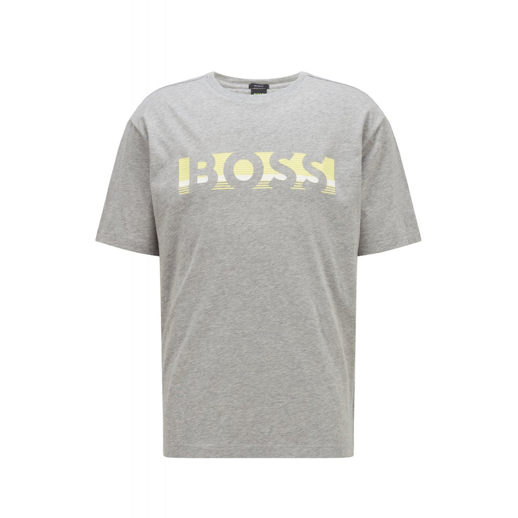 Boss 50466295 Colour Block Relaxed Fit Half Sleeve T-Shirt