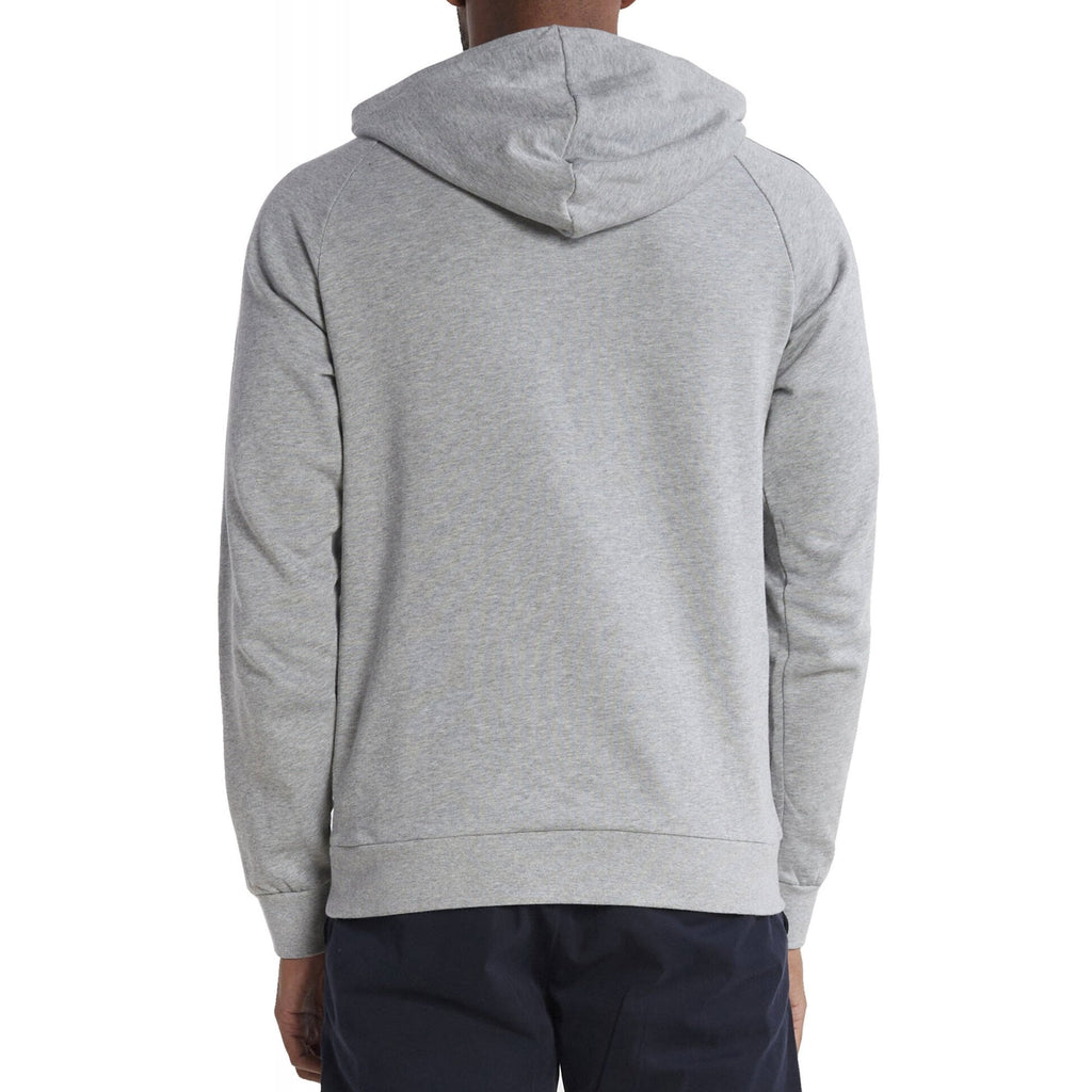 Boss 50497003 Sporty Tape Logo Overhead Hood Top - Mid Grey Marl