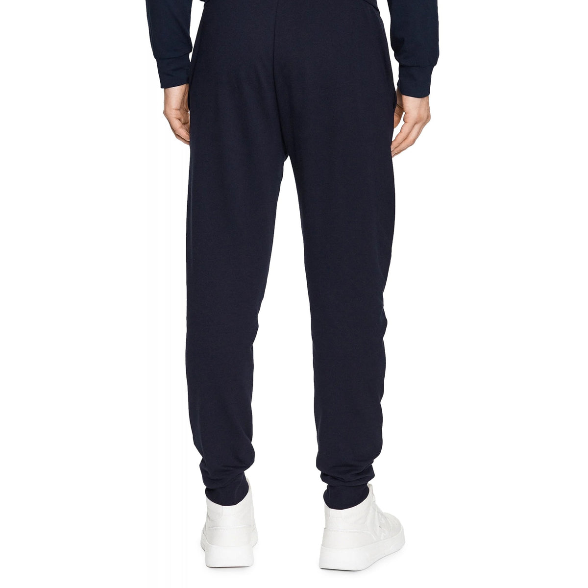 Boss 50491265 Authentic Stripe Logo Jogger - Navy