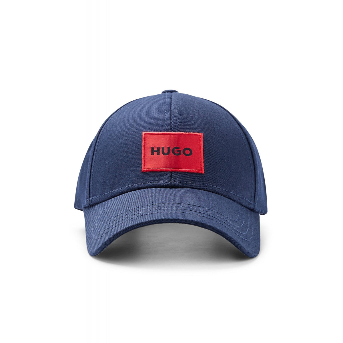 Hugo Boss | 8754 Cotton Twill Men-X Piqué Box Logo Baseball Cap
