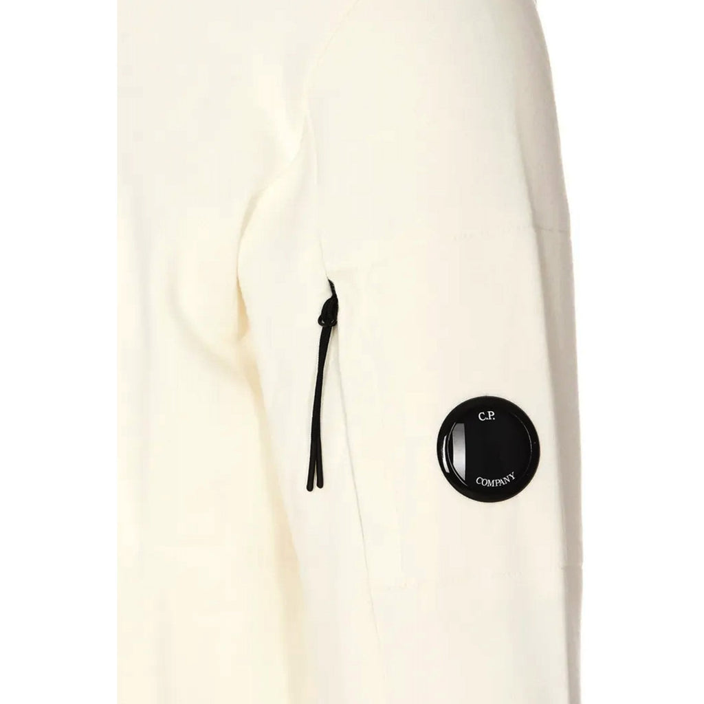 C.P. Company MSS022A Diagonal Raised Fleece Lens Arm Sweat Top