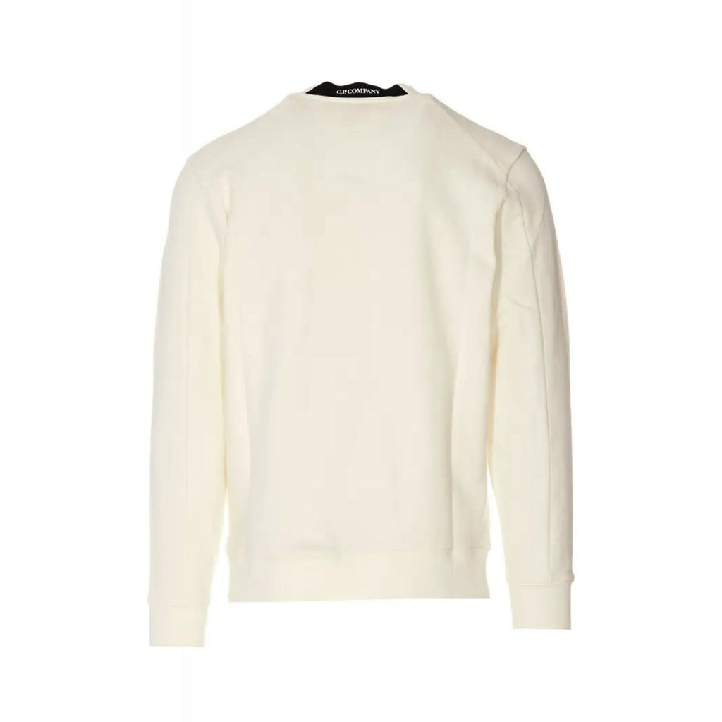 C.P. Company MSS022A Diagonal Raised Fleece Lens Arm Sweat Top