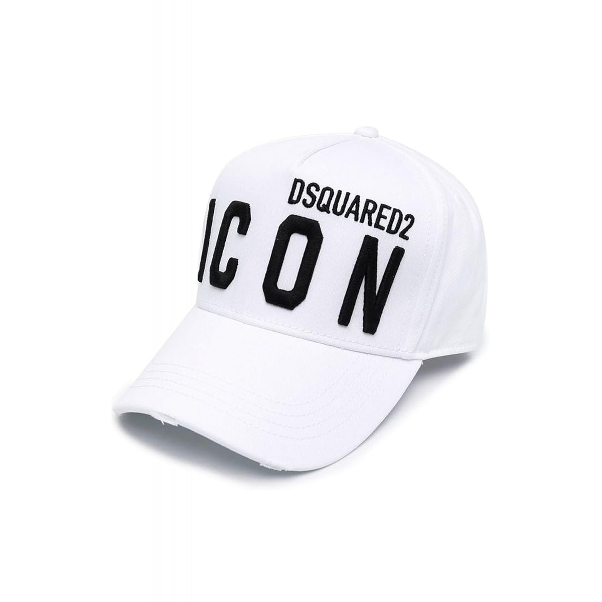 DSQUARED2 | Icon BCM0412 M063 Distressed Logo Cotton Baseball Cap
