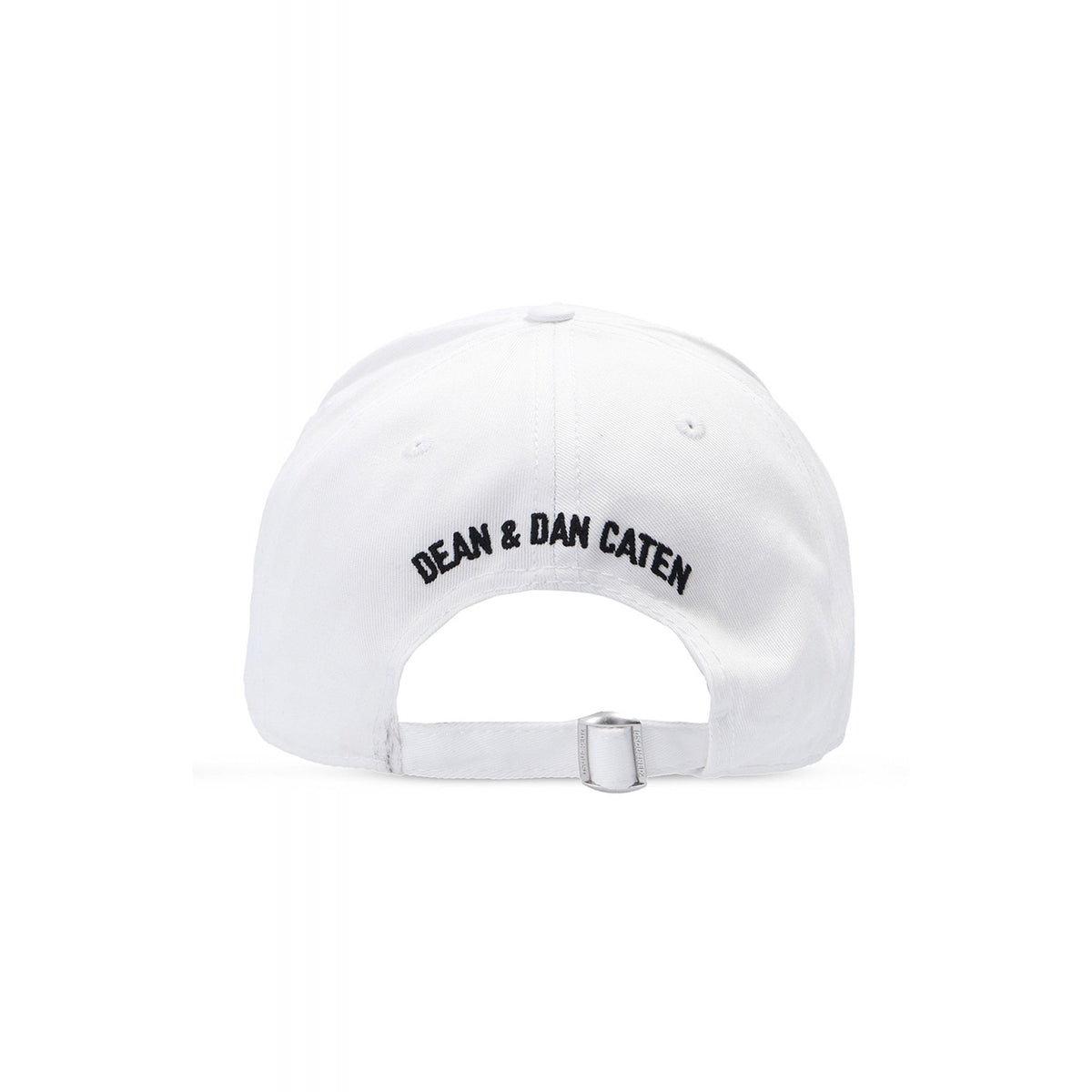 DSQUARED2 | Icon BCM0413 M072 Logo Print Cotton Baseball Cap - White