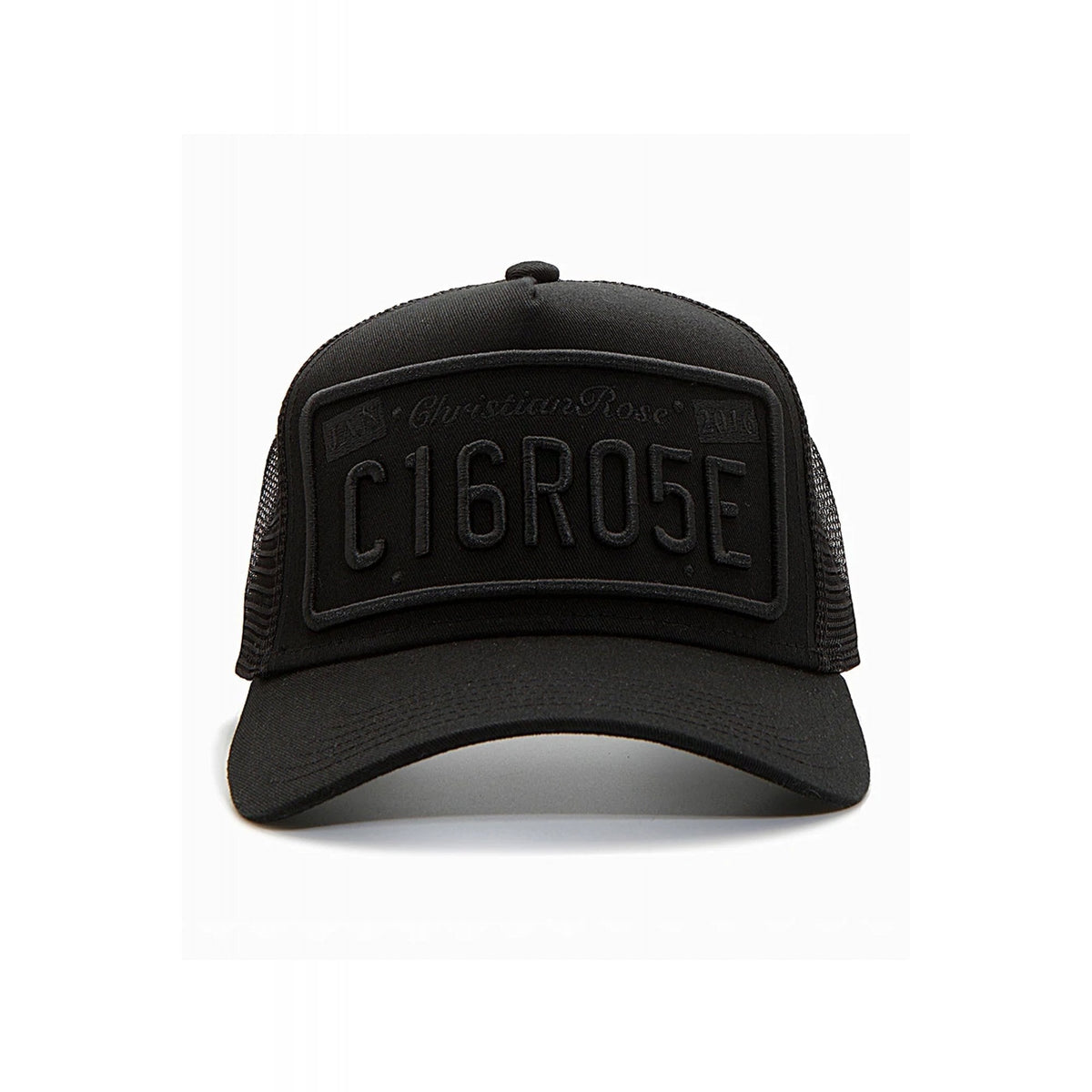 Christian Rose | CR001 Private Plate Trucker Baseball Cap