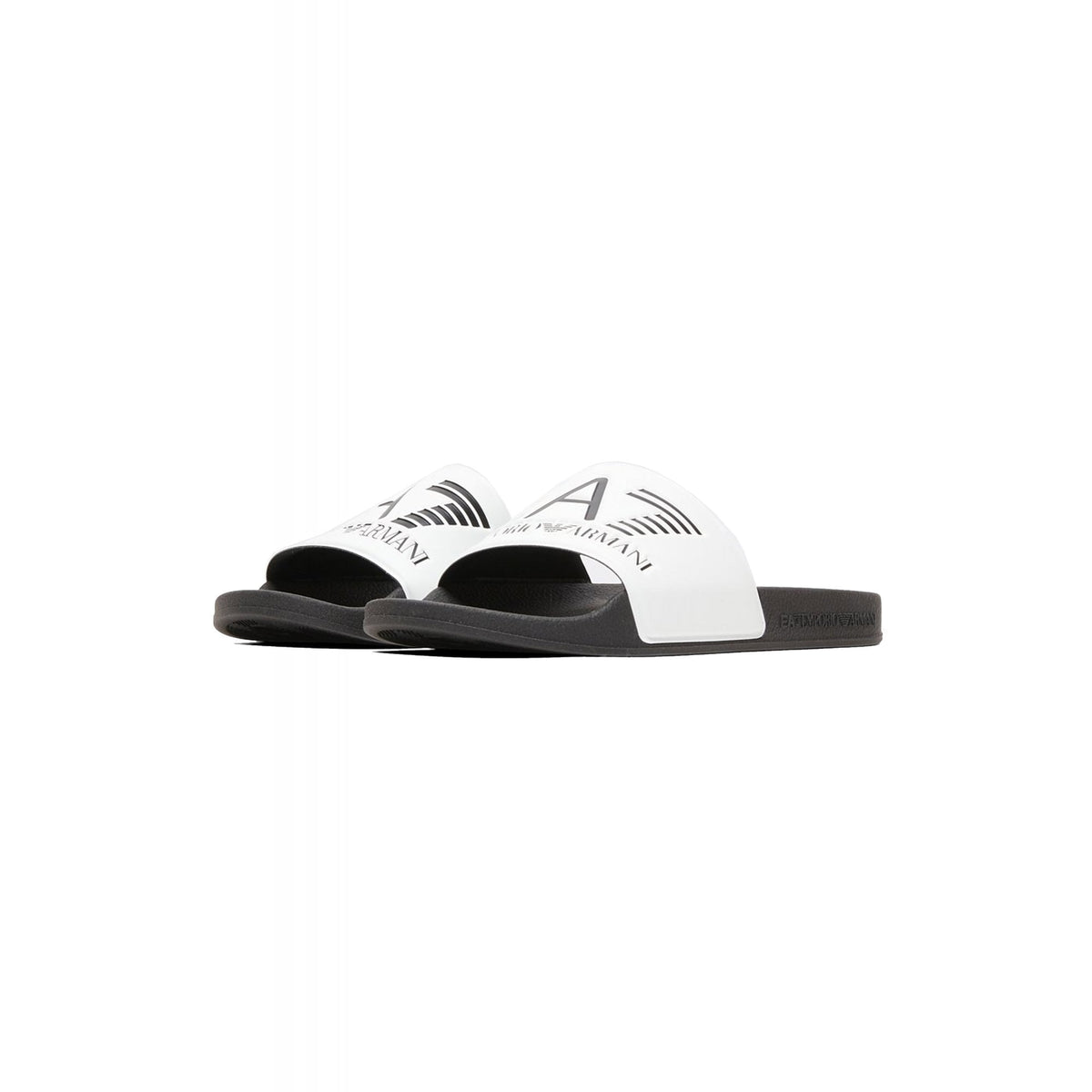 EA7 | Emporio Armani XCP001 XCC22 Visibility Flip Flop Sliders - White/Black