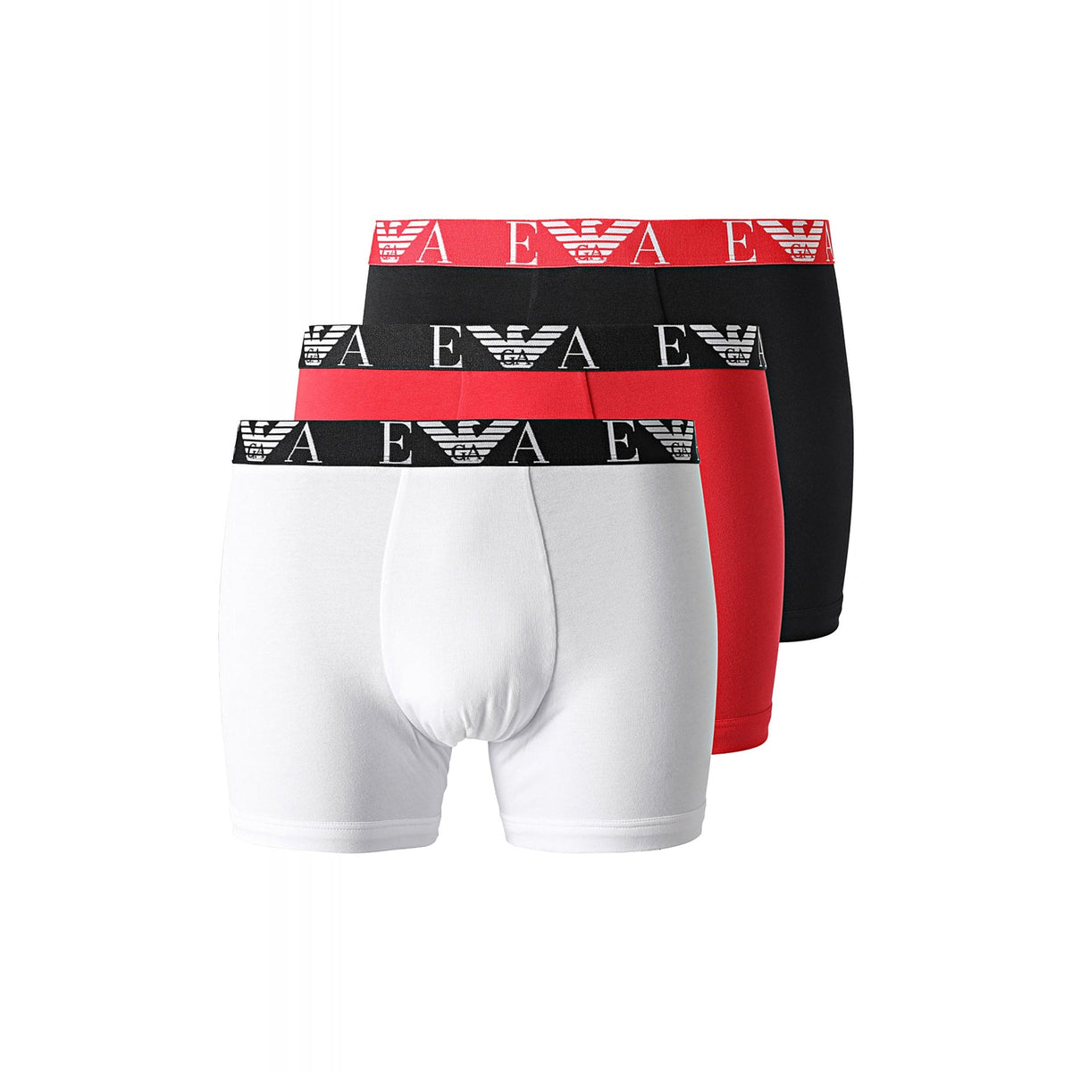 Emporio Armani 111473 3R715 Three-pack Boxer Brief Underwear Set