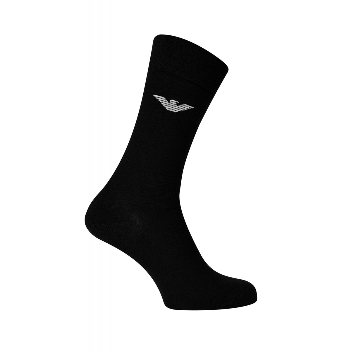 Emporio Armani 302302 3R274 Calza Essential Logo 2 Pack Long Knit Socks