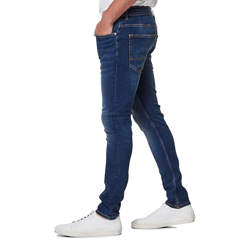 Nico Dolce | NC-James Slim Stretch Denim Wash Jean - Navy Blue