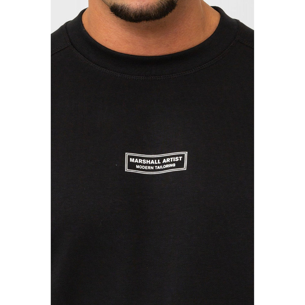 Marshall Artist | 1007 Siren Sleeve Badge Signature Injection Logo Crew Sweat Top