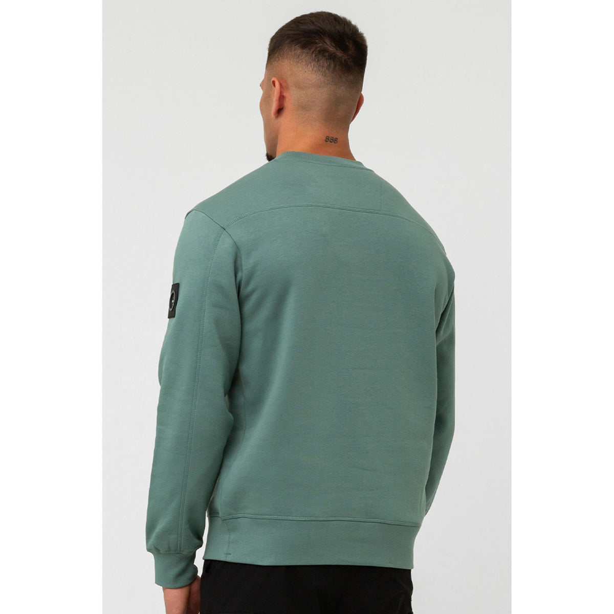 Marshall Artist | 1007 Siren Sleeve Badge Signature Injection Logo Crew Sweat Top