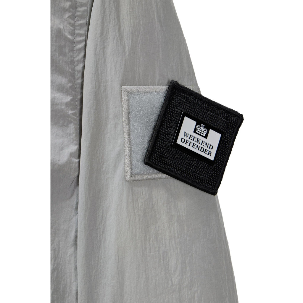 Weekend Offender 2405 Porter Lightweight Collar Overshirt Jacket - Rhino Mid-Grey