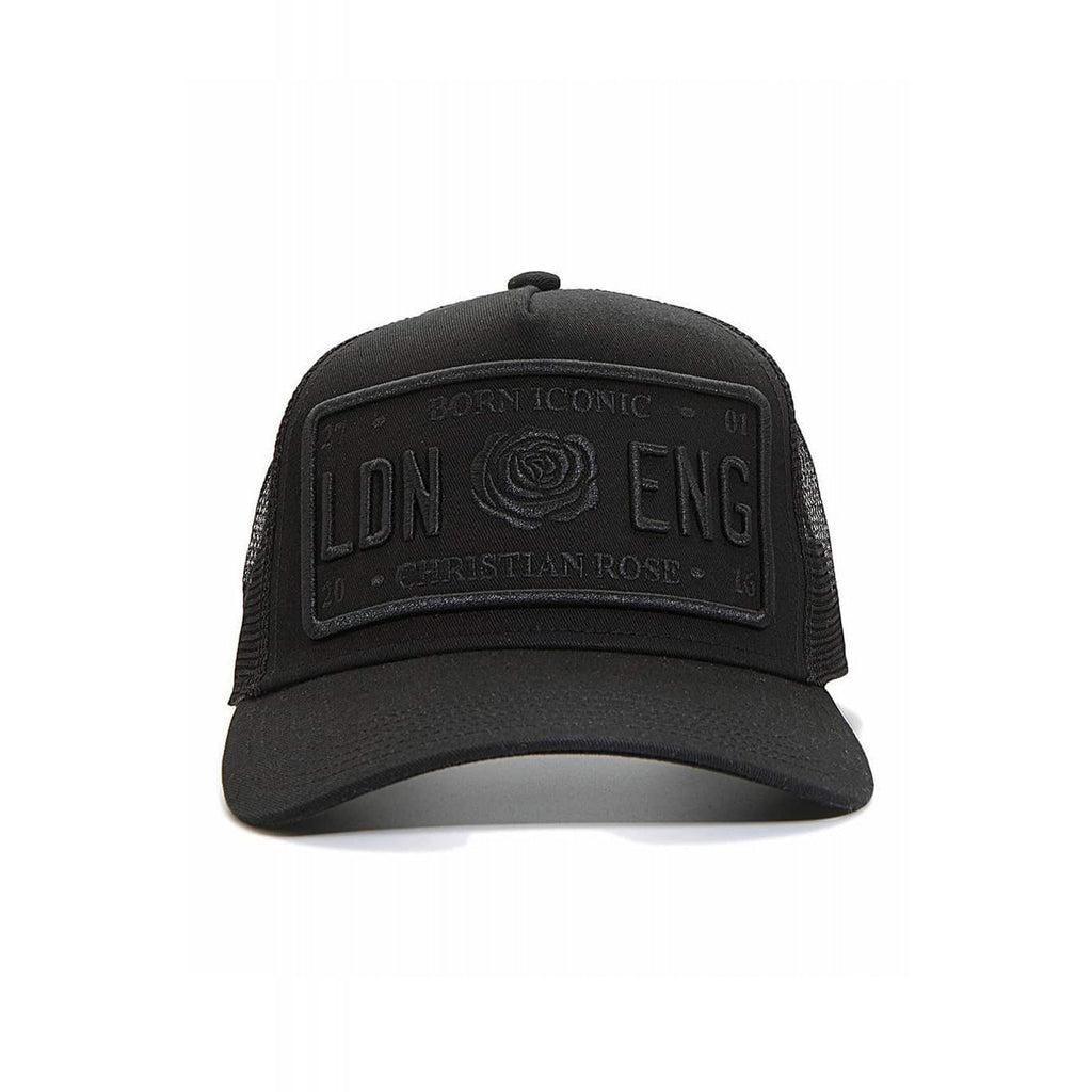 Christian Rose | CR002 London England Born Iconic Trucker Mesh Baseball Cap
