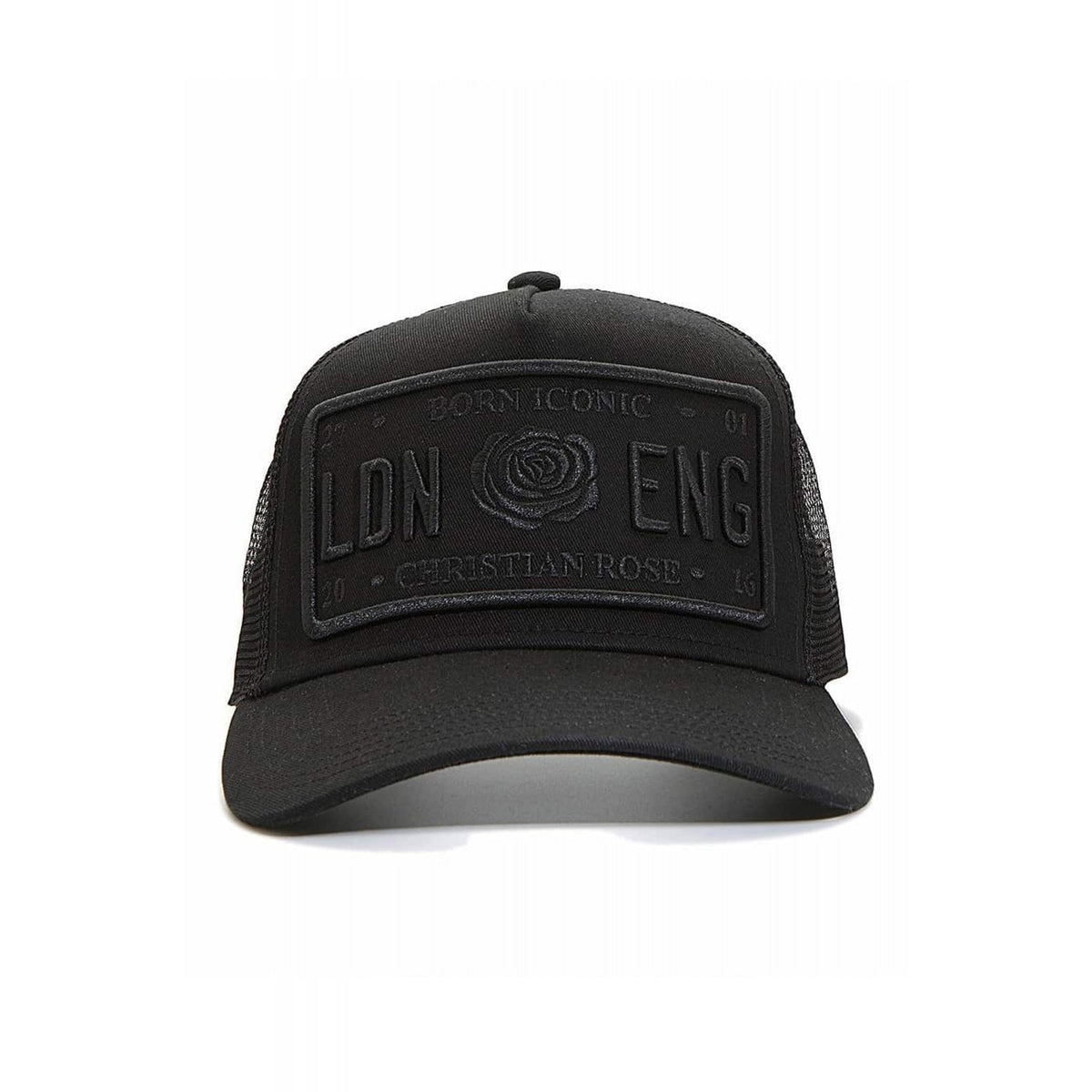 Christian Rose | CR002 London England Born Iconic Trucker Mesh Baseball Cap