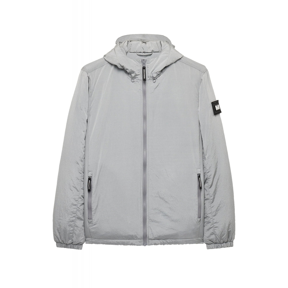 Weekend Offender 2436 Vettel Thermo Lightweight Windbreaker Hood Jacket - Strato Grey