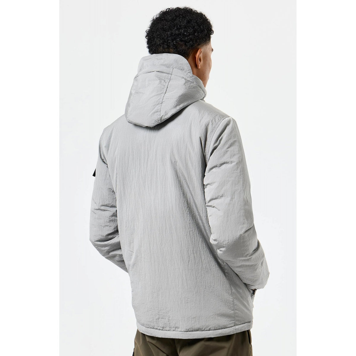 Weekend Offender 2436 Vettel Thermo Lightweight Windbreaker Hood Jacket - Strato Grey