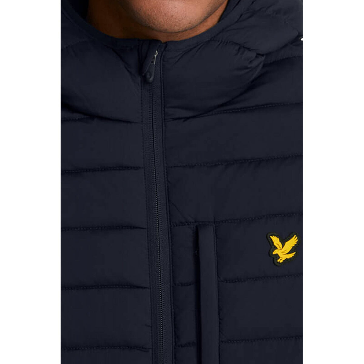 Lyle & Scott | JK2185SP Zip Through Hooded Lightweight Quilted Jacket