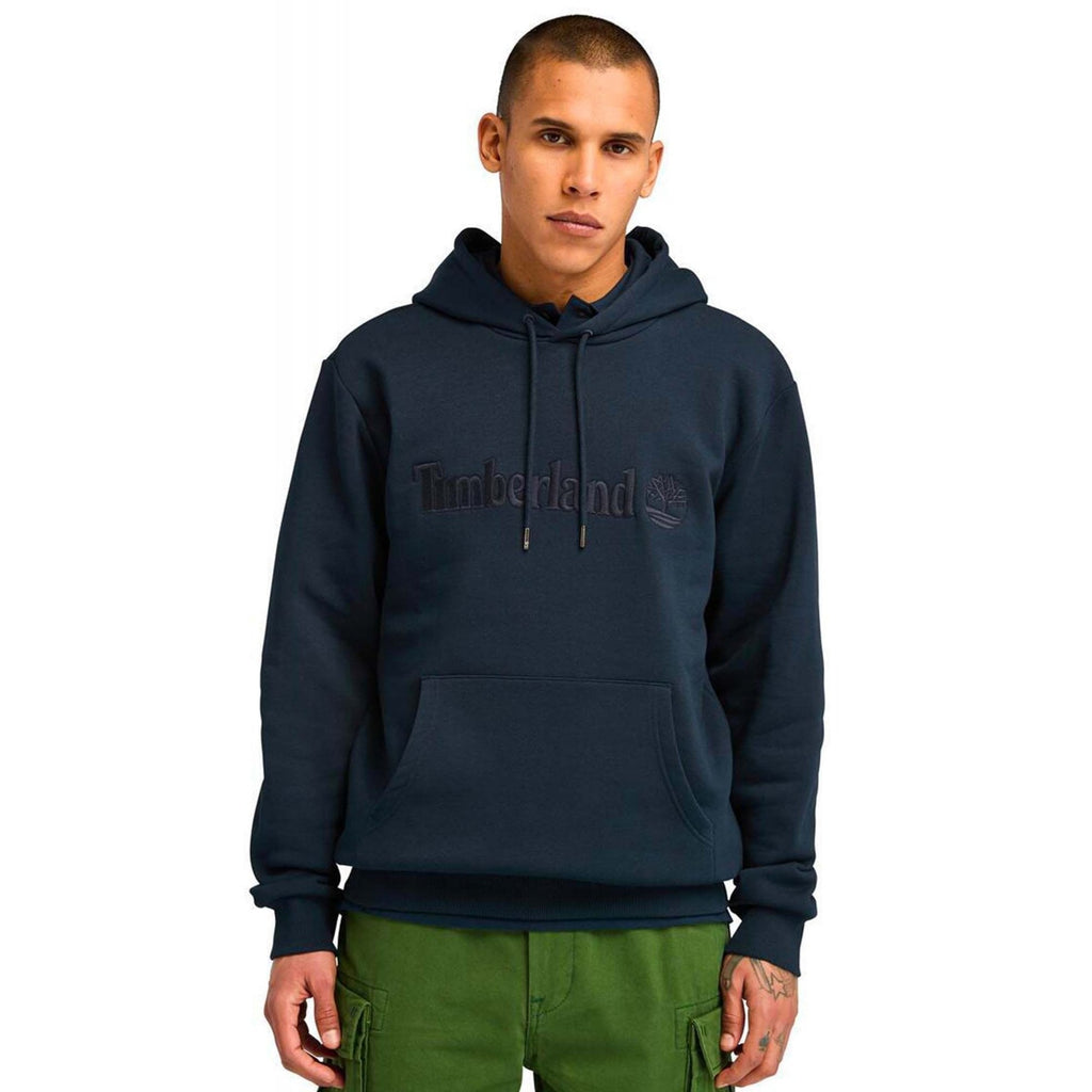 Timberland TB0A6VFJ Hampthon Linear Logo Overhead Hood Top - Navy