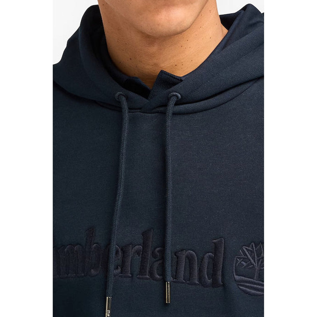 Timberland TB0A6VFJ Hampthon Linear Logo Overhead Hood Top - Navy