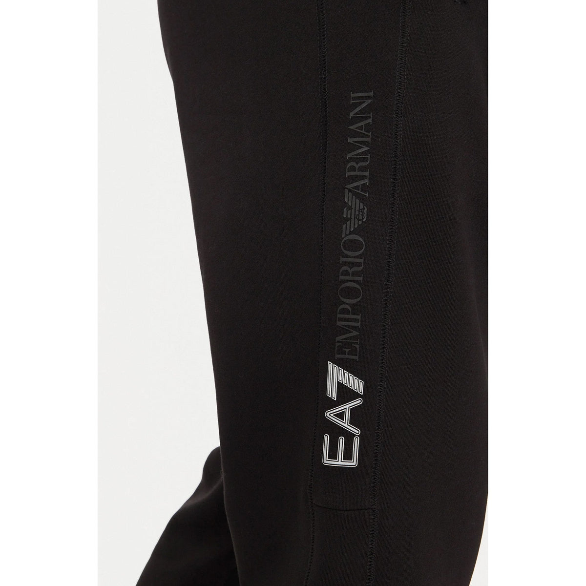 EA7 | Emporio Armani 6DPP58 PJVTZ Tape Logo Sweat Jogger - Black