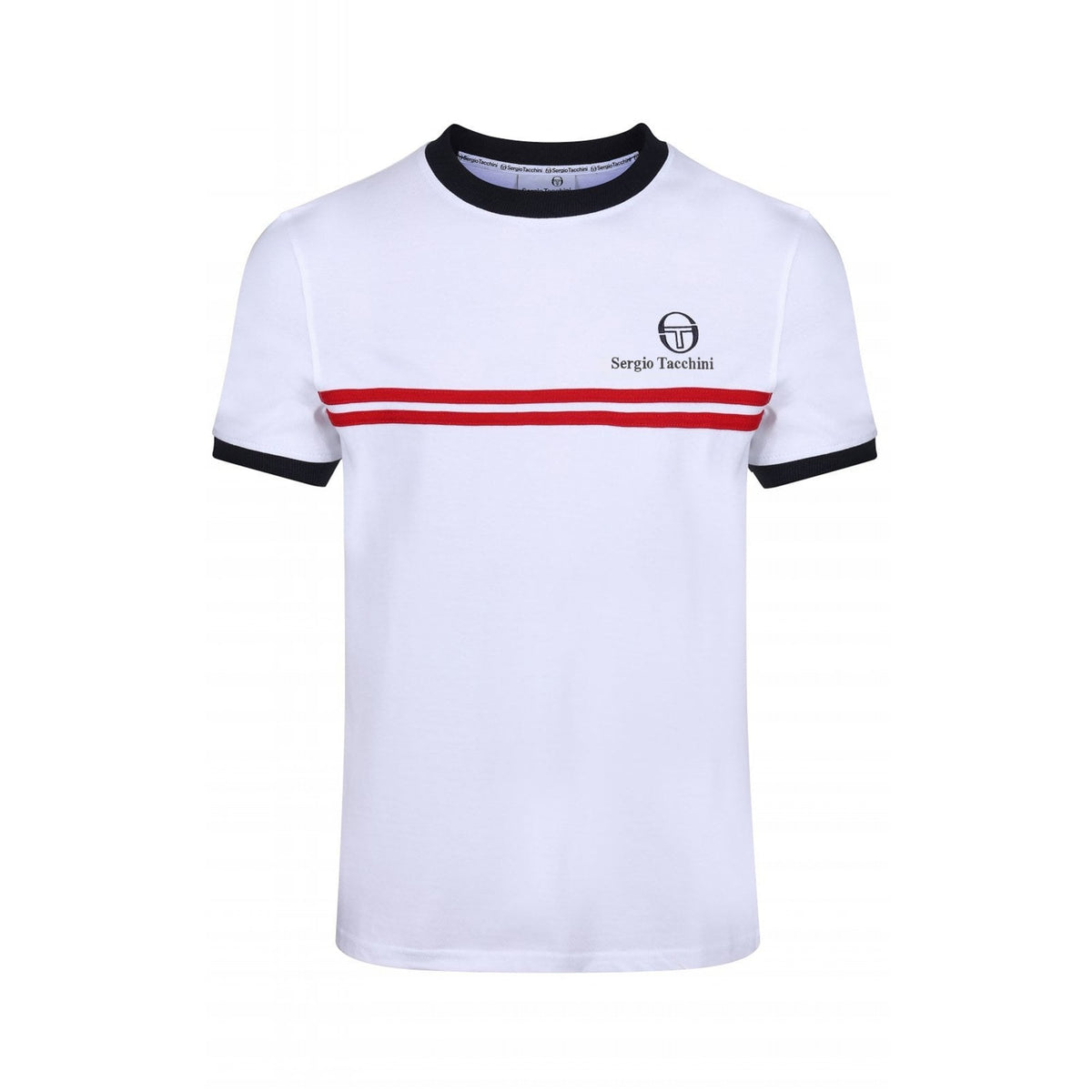 Sergio Tacchini | Supermac 1143-210 Ringer Half Sleeve T-Shirt