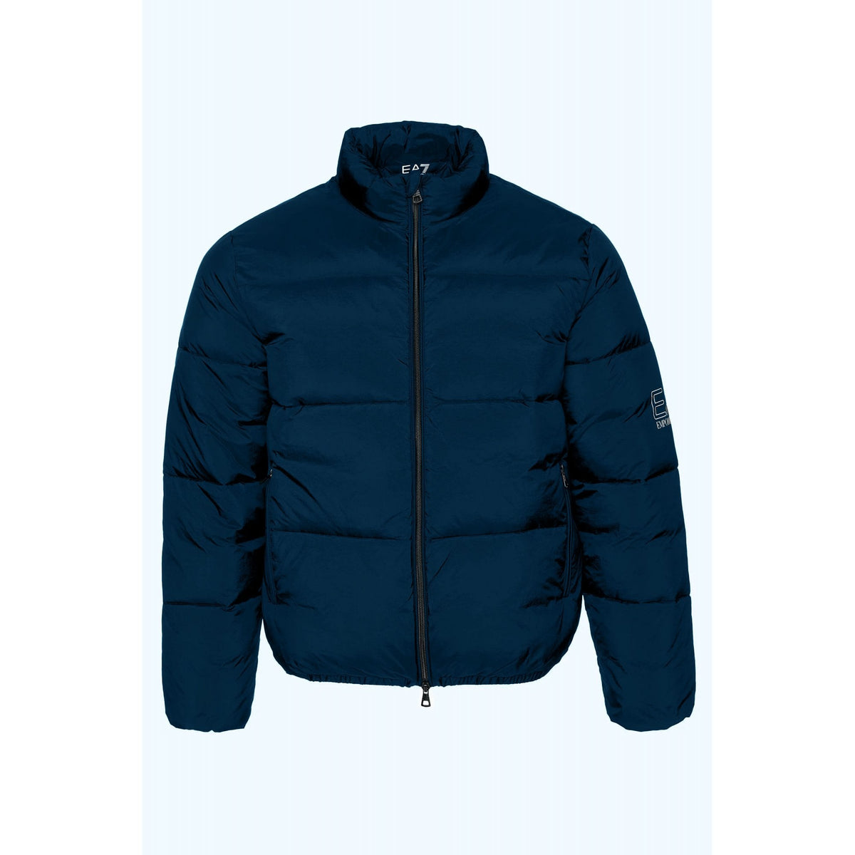 EA7 | Emporio Armani 6DUB02 PNHXZ Quilted Bomber Down Jacket - Navy