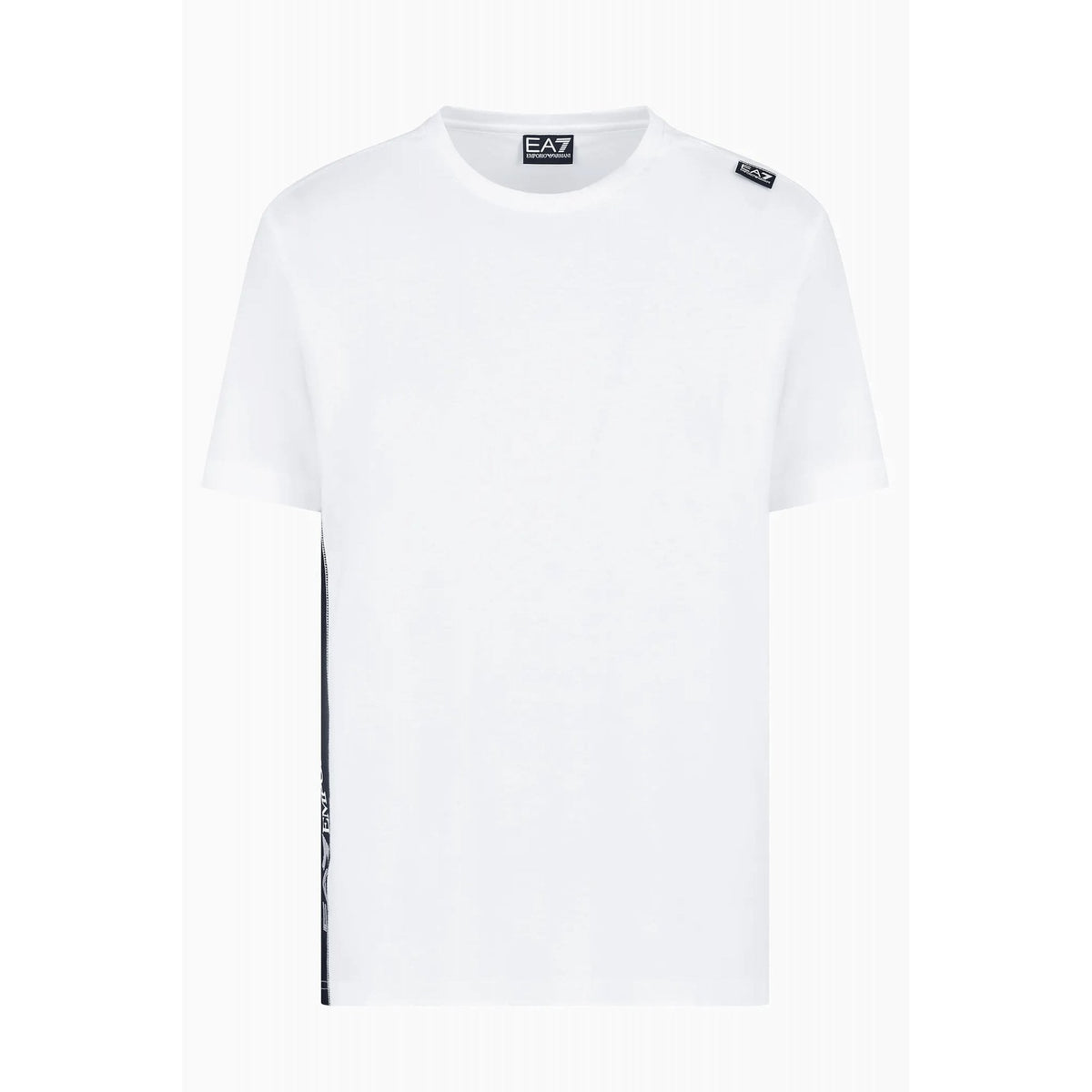 EA7 | Emporio Armani 6DPT04 PJVPZ Right Side Tape Logo Half Sleeve T-Shirt