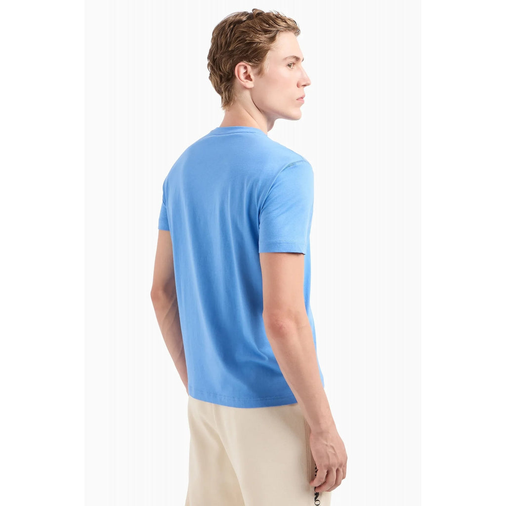EA7 | Emporio Armani 6DPT04 PJVPZ Right Side Tape Logo Half Sleeve T-Shirt