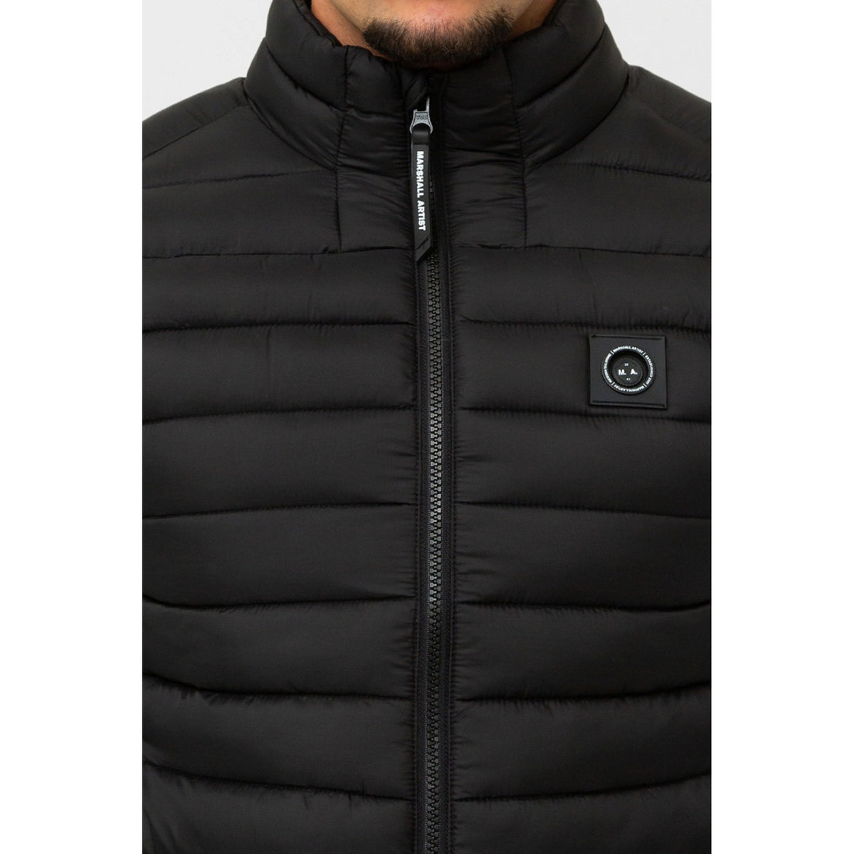 Marshall Artist | 0883 Wayfarer Nylon Shell High Neck Quilted Gilet