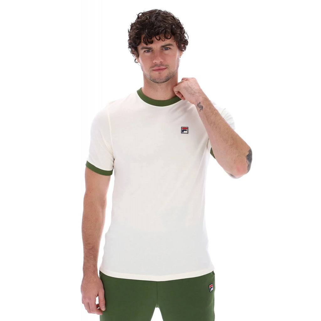 Fila Vintage Marconi LM1836AT Essential Ringer Half Sleeve T-Shirt