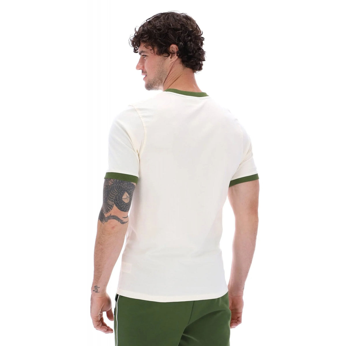 Fila Vintage Marconi LM1836AT Essential Ringer Half Sleeve T-Shirt