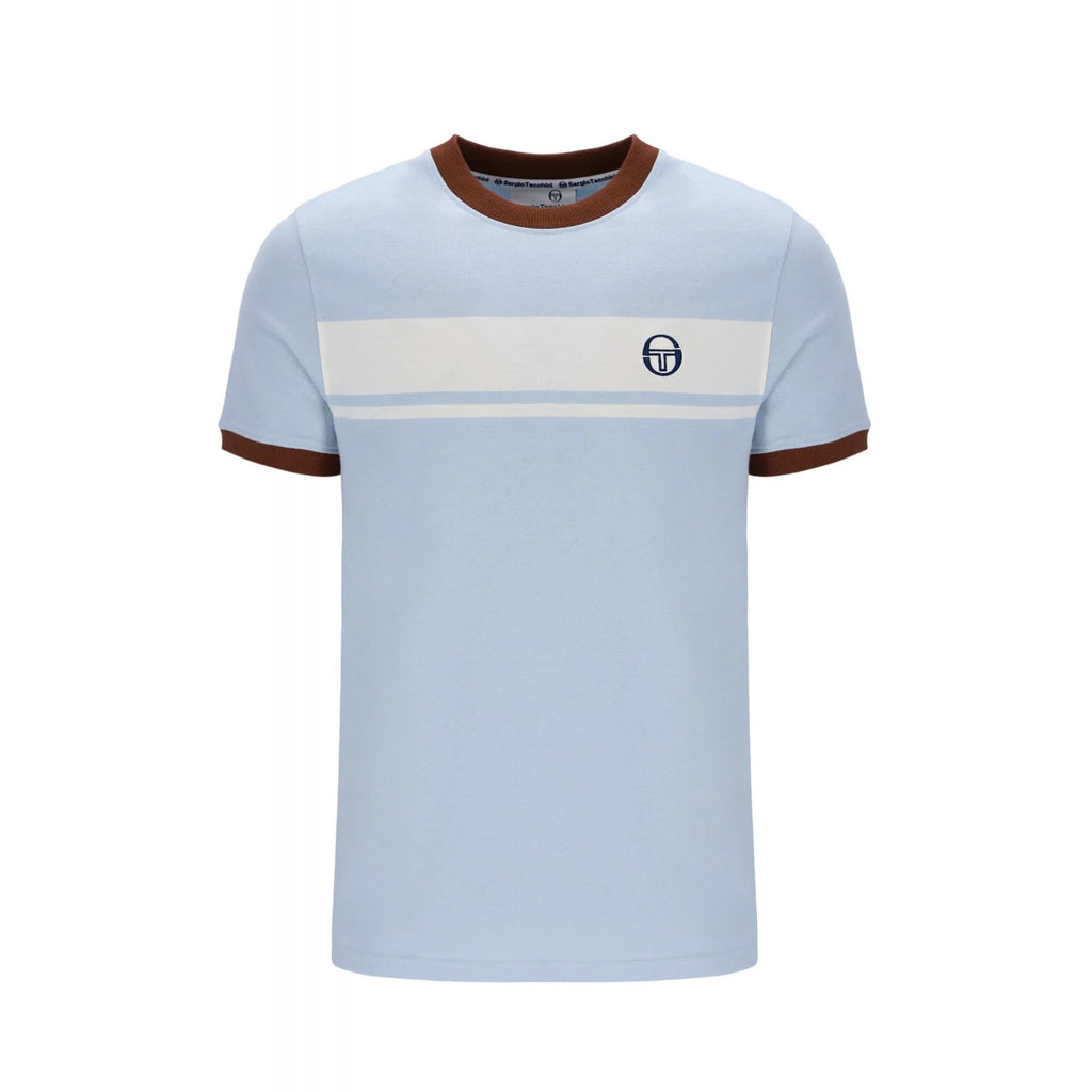 Sergio Tacchini | Master 4593 Retro Contrast Stripe Half Sleeve T-Shirt