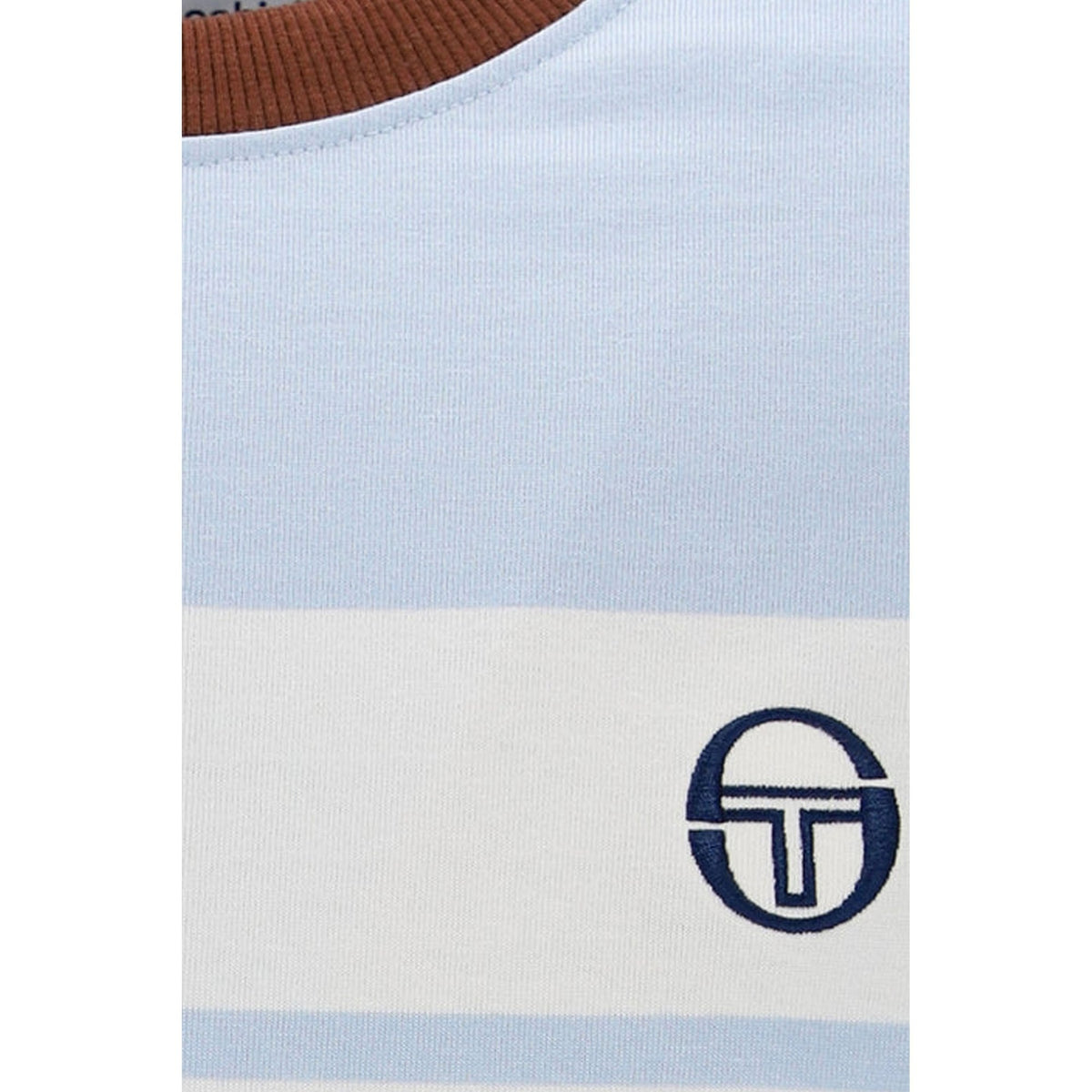 Sergio Tacchini | Master 4593 Retro Contrast Stripe Half Sleeve T-Shirt