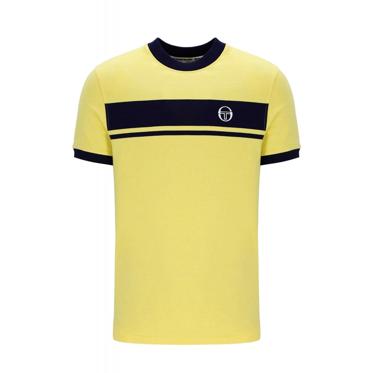 Sergio Tacchini | Master 4593 Retro Contrast Stripe Half Sleeve T-Shirt