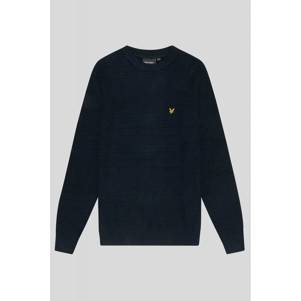 Lyle & Scott | KN2108V Retro Waffle Crew Chunky Knit Jumper