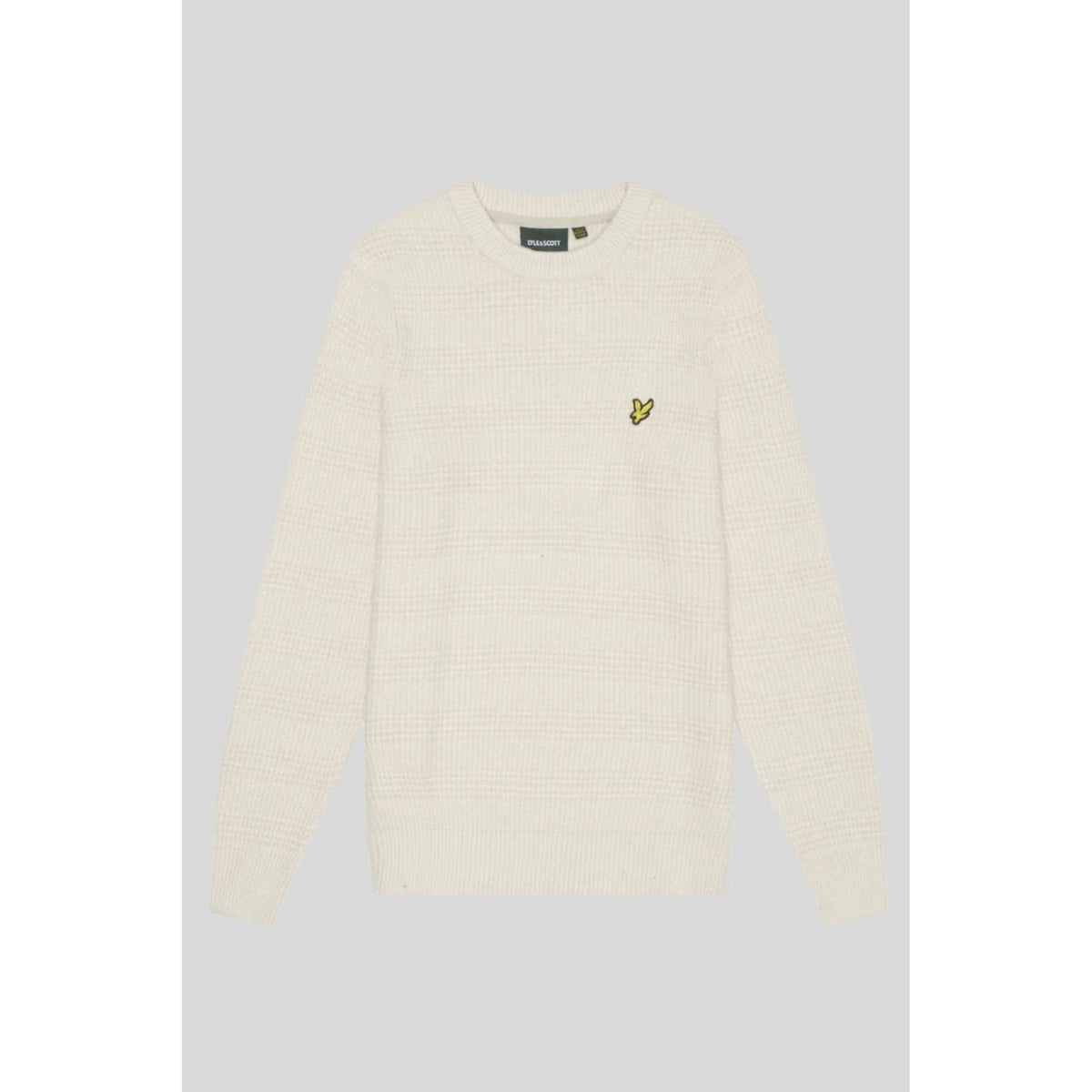 Lyle & Scott | KN2108V Retro Waffle Crew Chunky Knit Jumper