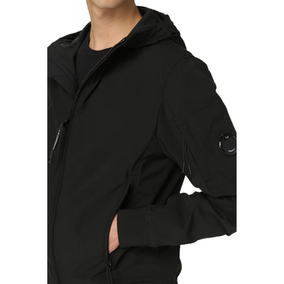 C.P. Company | 16CMOW003A Lightweight Soft Shell Lens Hood Jacket